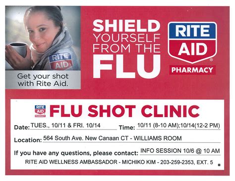 Visit your local Rite Aid at 2229 East State Street in Salem, OH to schedule your free Flu Shot.